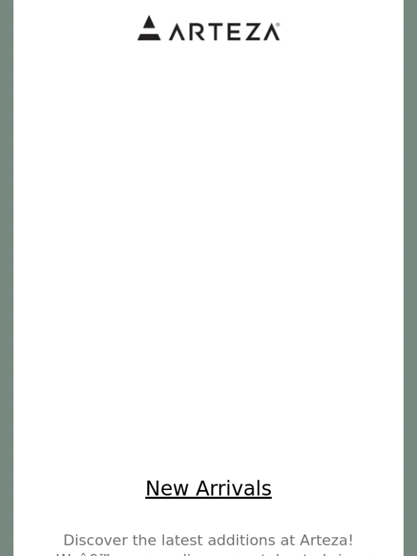 Arteza - New Arrivals: Latest Additions are Here! ?️