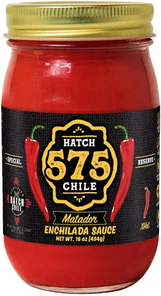 575 Matador Hatch Red Chile Enchilada Sauce