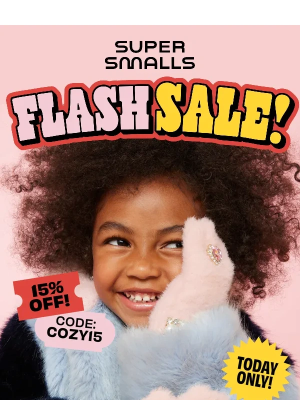 Super Smalls - FLASH SALE: 15% Off Winter Favorites! ❄️