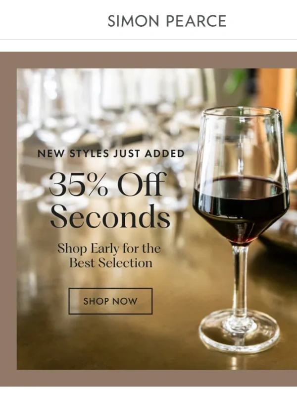 Simon Pearce - Celebrate Red Wine Day ?