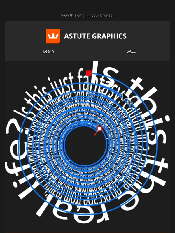 Astute Graphics - How to make spiral text in Illustrator ?