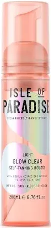 Isle of Paradise Glow Clear Self-Tanning Mousse