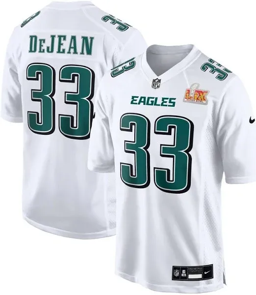 Nike Men's Cooper Dejean Philadelphia Eagles Super Bowl LIX Fashion Game Jersey