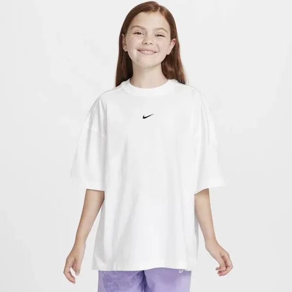 Kids' Girls Nike Sportswear Oversized T-Shirt