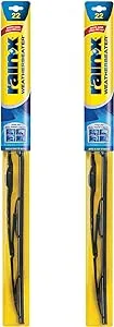 Rain-X 820149 WeatherBeater Wiper Blades, 22" Windshield Wipers (Pack of 2), Automotive Replacement Windshield Wiper Blades That Meet Or Exceed OEM Quality And Durability