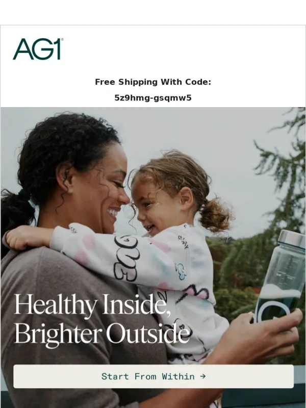AG1 by Athletic Green - Make 2025 Your Year Of Health