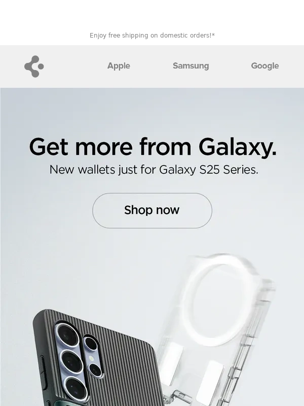 Spigen - New: Samsung exclusive MagFit wallets
