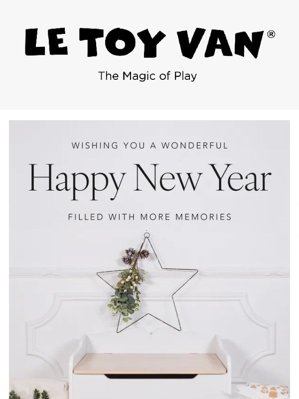 Le Toy Van - 5,4,3,2,1... Happy New Year ?⏰