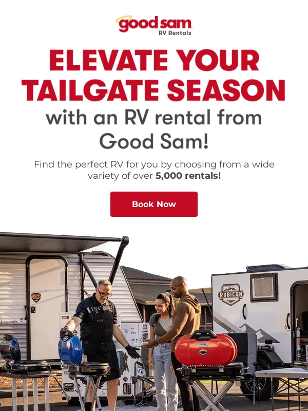 Good Sam - ✔️RV Tailgating Season Is Here! Get Ready For Game Day With The Perfect RV