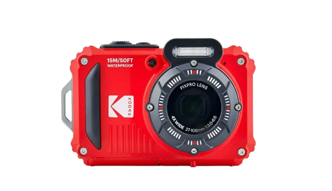 Kodak Pixpro WPZ2 Waterproof Shockproof 16MP 4x 2.7 In LCD Camera Red