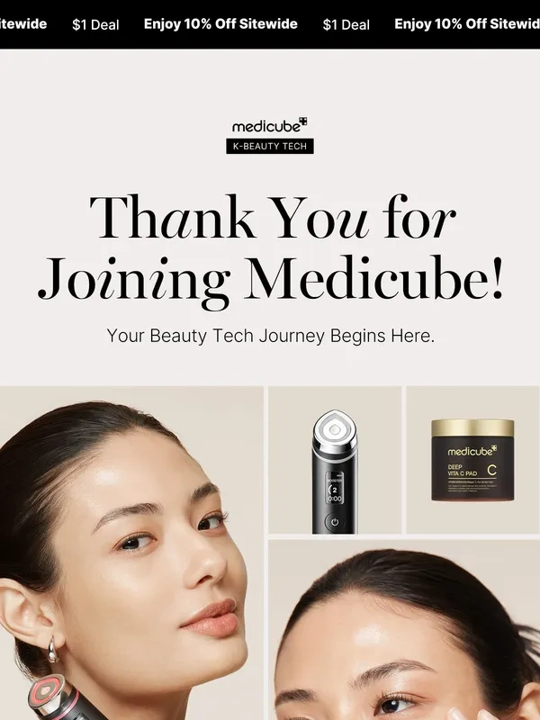 medicube - Welcome to Medicube US!