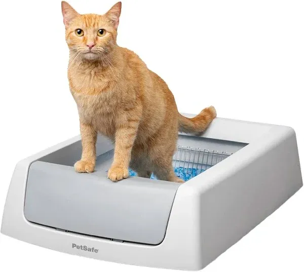 PetSafe ScoopFree Crystal Classic Self-Cleaning Litter Box