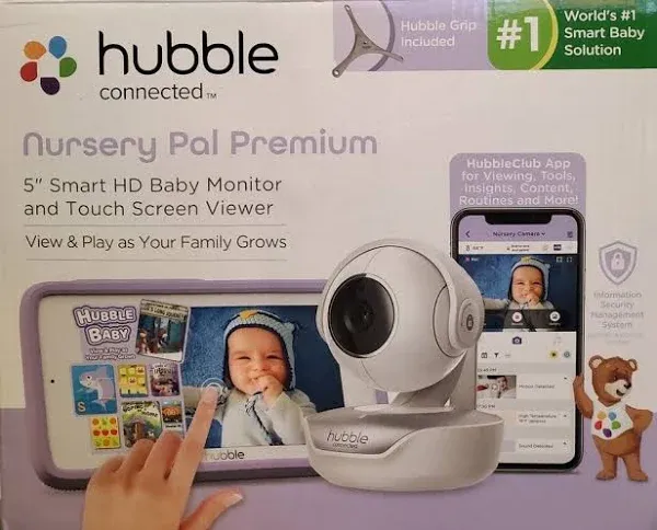 Hubble Connected Nursery Pal Deluxe Smart Baby Monitor