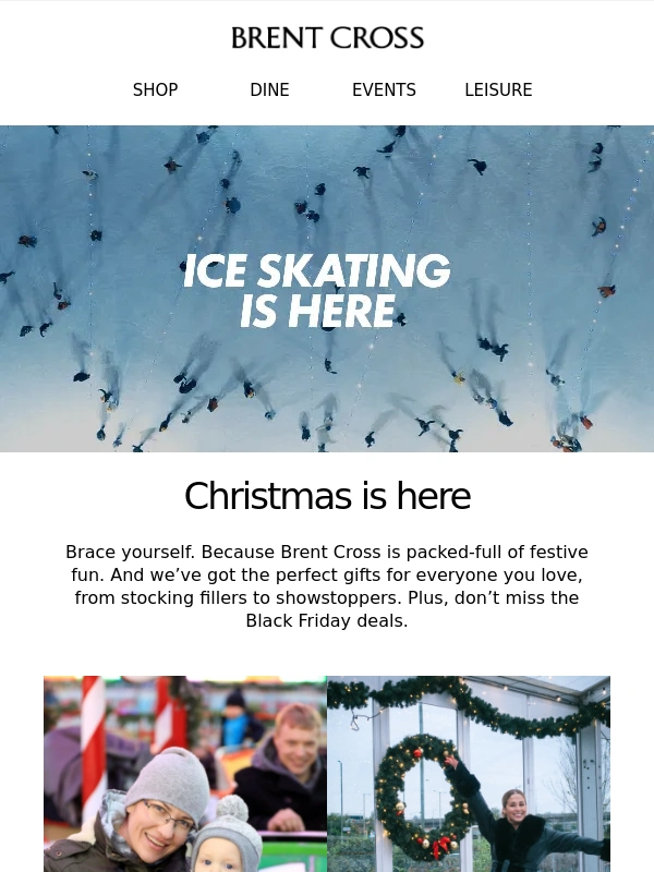 Brent Cross - What are you waiting for? Unwrap Christmas Magic with Us