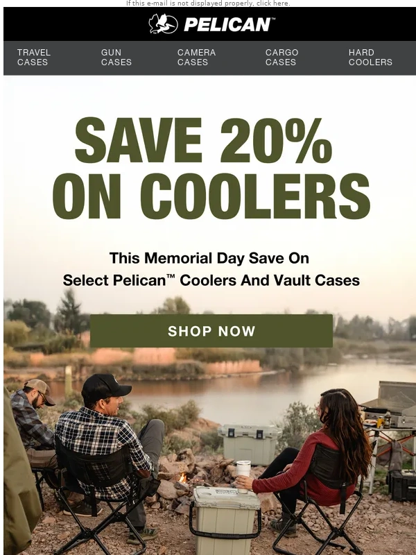 Pelican - Up to 20% Off for Memorial Day