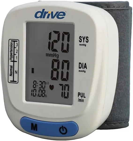 Drive Medical Automatic Blood Pressure Monitor Wrist Model BP2116
