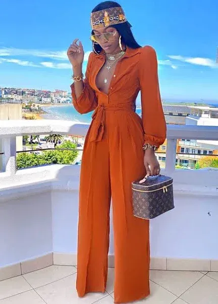 Fashion Nova Women's Like Me Better Jumpsuit