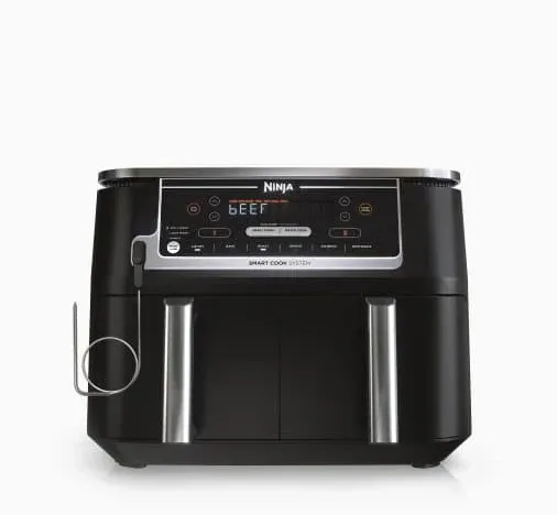 Ninja DZ550 Foodi 6-in-1 Smart 10-qt. 2-Basket Air Fryer