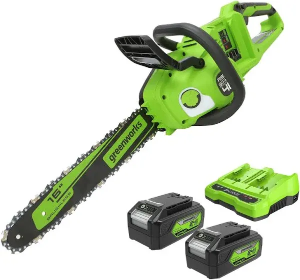 Greenworks 16 in. 48V Cordless Brushless Chainsaw