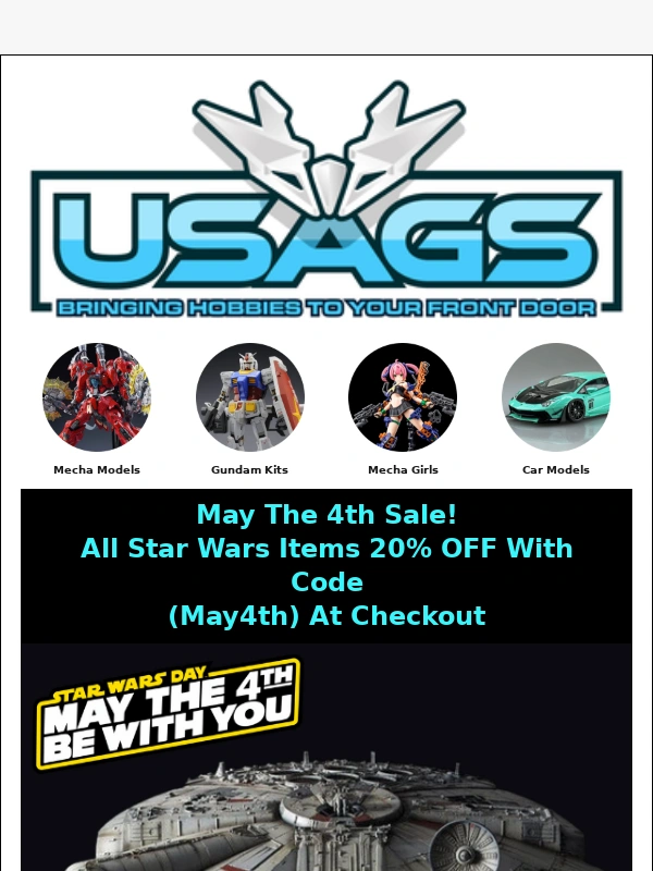 USA Gundam Store - ? May the 4th Sale and More! ?