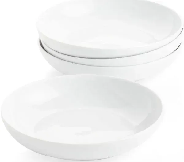 Bistro 10" Low Bowls, Set of 4