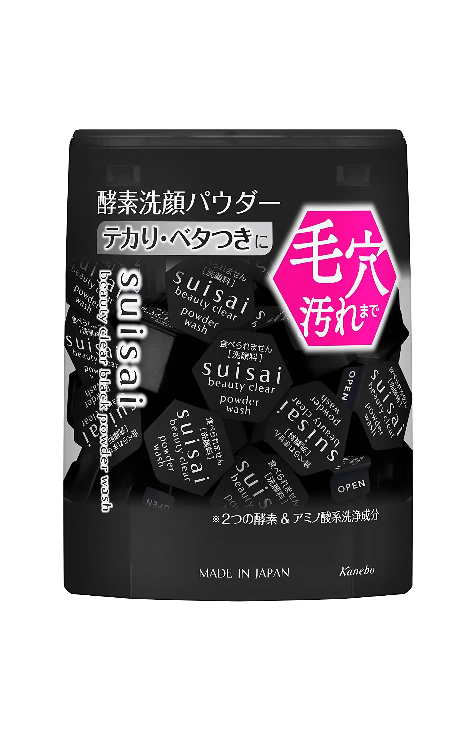 Suisai Beauty Clear Black Powder Wash