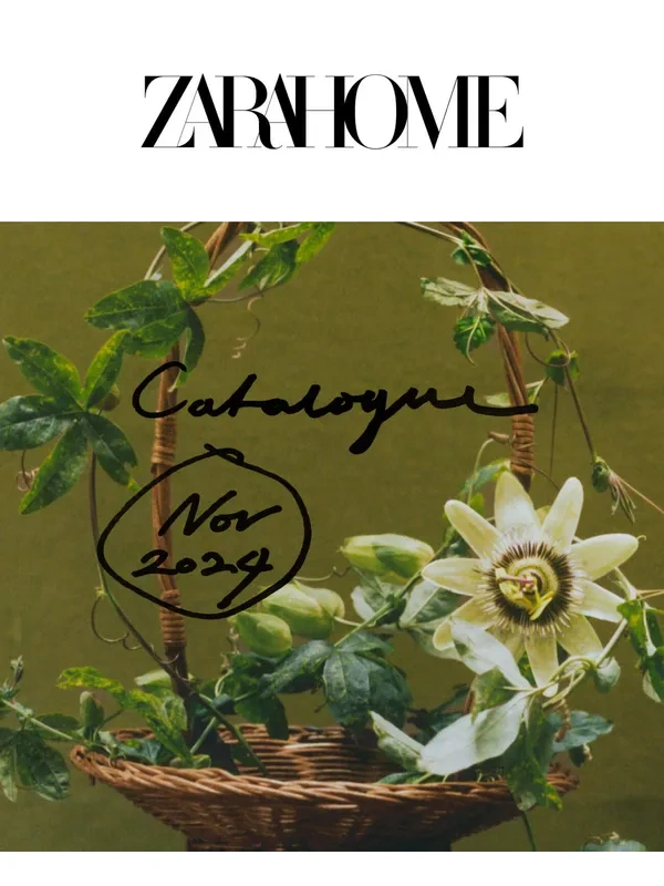Zara Home - New Editorial | Catalogue Nov 2024