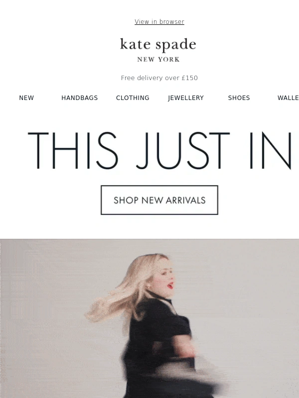 Kate Spade UK - Meet kate spades new icon