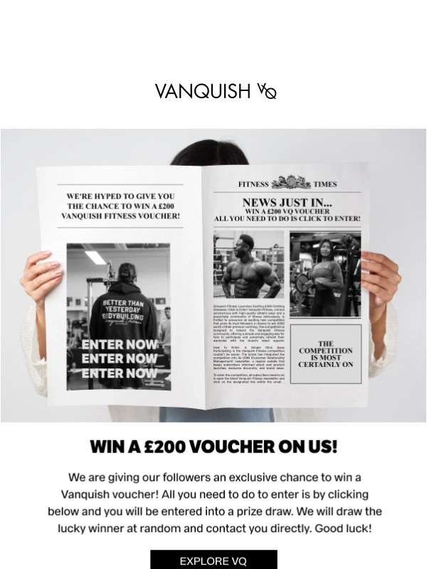 Vanquish Fitness - VQ | Click to WIN! ?️