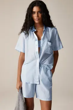 Araks x J.Crew Cotton-Silk Voile Blend PJ Set