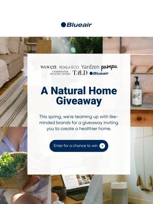 Blueair - Enter the Natural Home Giveaway