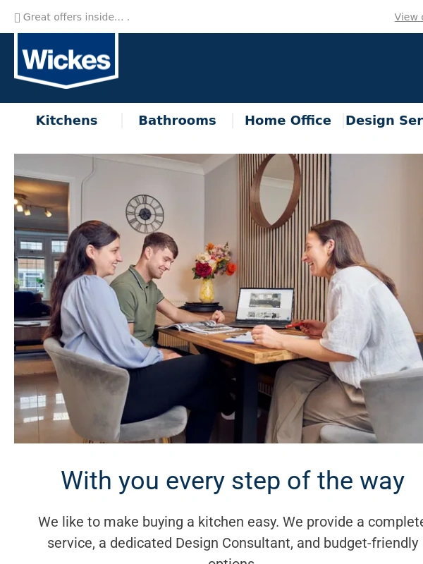Wickes - Looking for your dream kitchen? ?