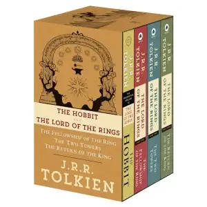 Amazon.com: J.R.R. Tolkien 4-Book Boxed Set: The Hobbit and The Lord of the Rings: 9780345538376: Tolkien, J.R.R.: Books $16.58
