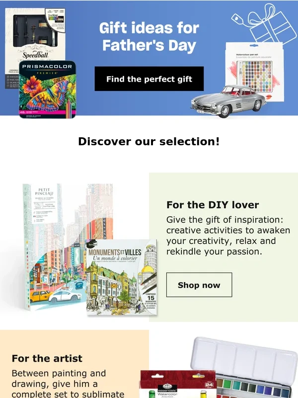 DeSerres - Father's Day: The artistic selection