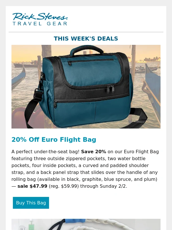 Rick Steves - Deal Alert: Jan. 27 - Feb. 2