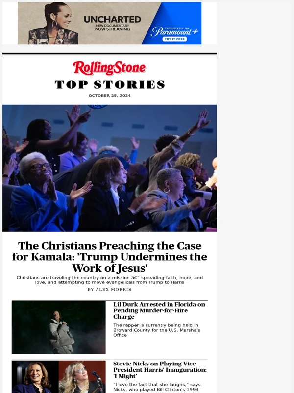 Paramount Plus - The Christians Preaching the Case for Kamala