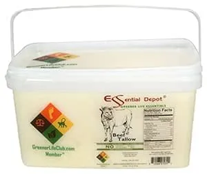 Beef Tallow - 7 lbs - Grass Fed - Non-GMO $37.47