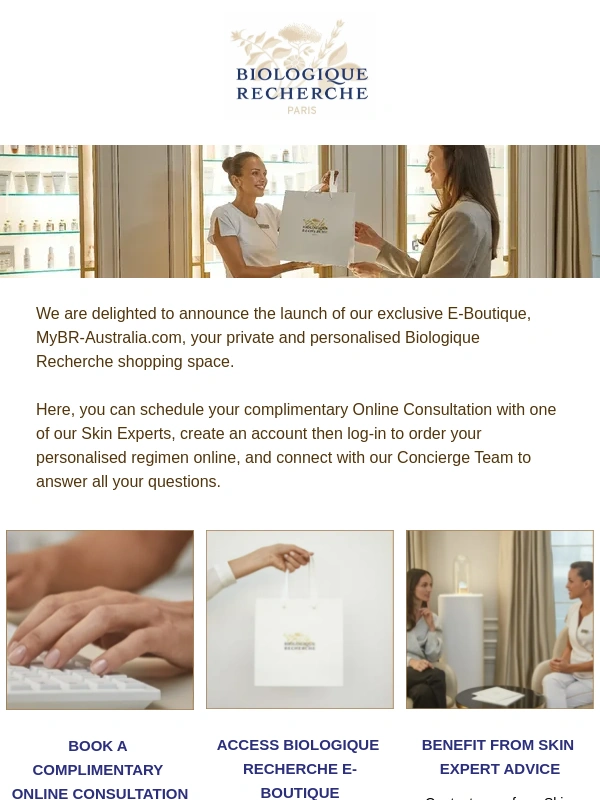 Biologique Recherche - Online Shopping has Launched in Australia!
