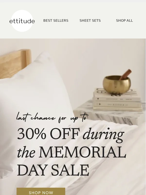 Ettitude - LAST CHANCE | Memorial Day Sale