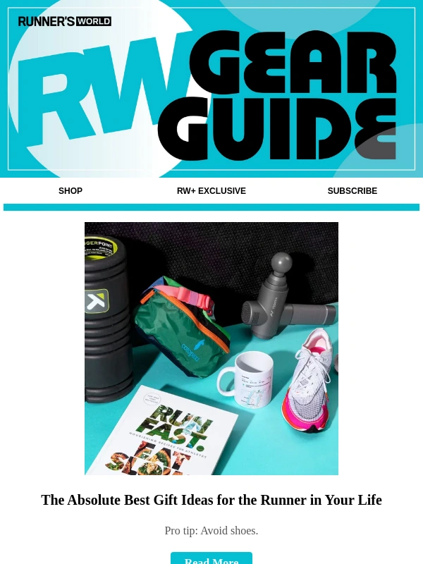 Runners World - Shoe Deodorizers and Socks Make Great Stocking Stuffers