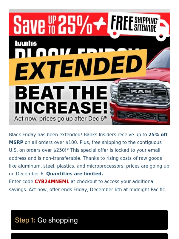 Banks Power - ? Black Friday Deals Extended! ? Banks Insider Exclusives | Free Shipping | Beat the Price Increase!