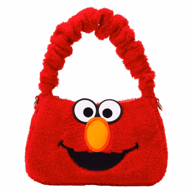 Sesame Street Elmo Plush Cosplay Crossbody Bag