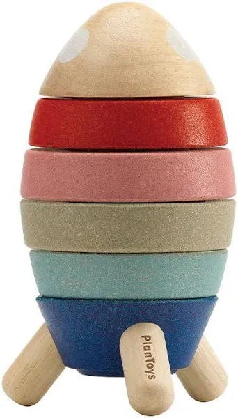 Plan Toys Orchard Stacking Rocket