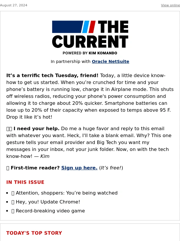 Ars Technica - Shopping spies ?️