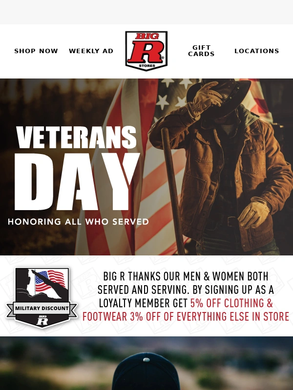 Big R - Veterans Day Tribute with SRVS & Howitzer: Supporting Our Heroes
