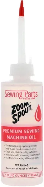 Zoom Spout Premium Sewing Machine Oil