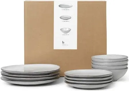 Broste Copenhagen Nordic Sand Tableware Dinner Set