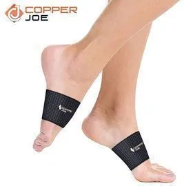 Copper Joe Copper Infused Compression Recovery Arch Support (Set of 2)