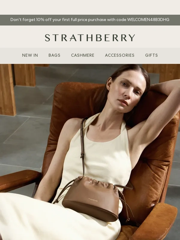 Strathberry - NEW IN: Light,earthy,and designed to revitalise