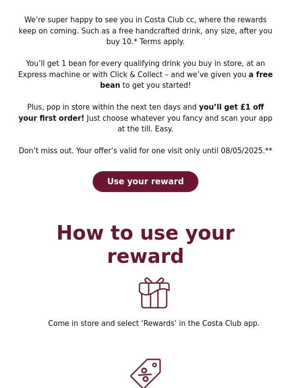 costa coffee - Hey there,Costa Clubber! ?